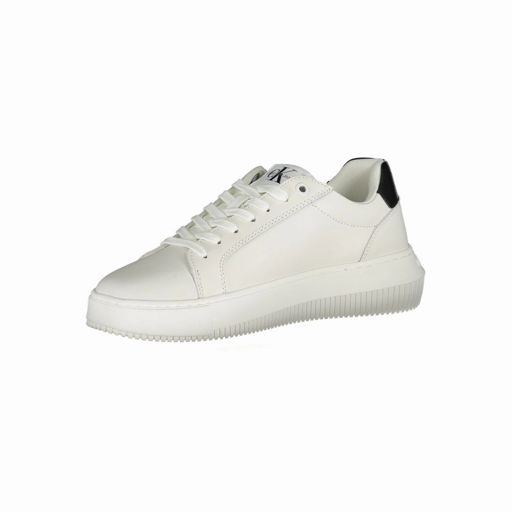 Sneakers F1 Calvin Klein Eco-Chic White Sneakers with Contrast Details