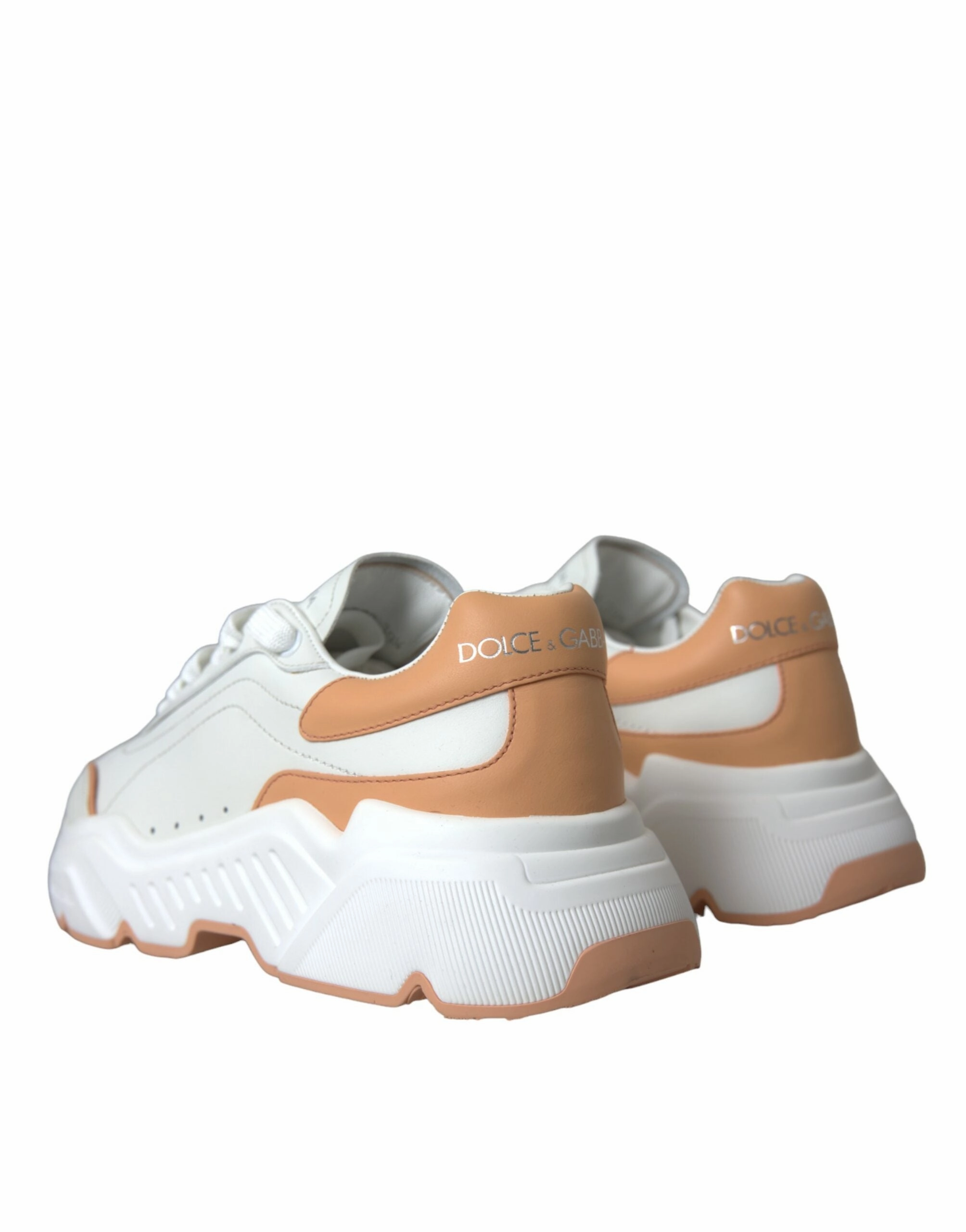 White Peach DAYMASTER Leather Sneakers Shoes Sneakers Nurse