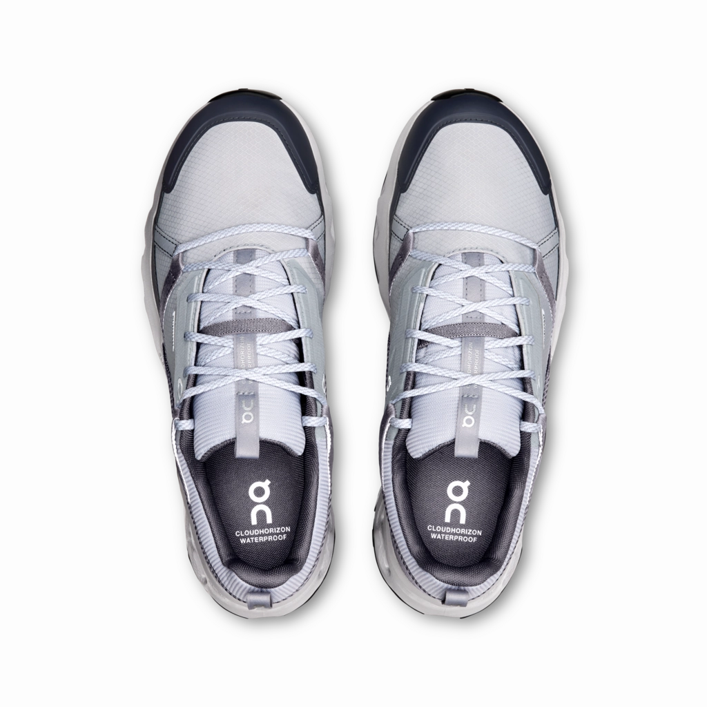 'On Running' Men's Cloudhorizon Wp - Glacier / Alloy Running Shoes For Winter