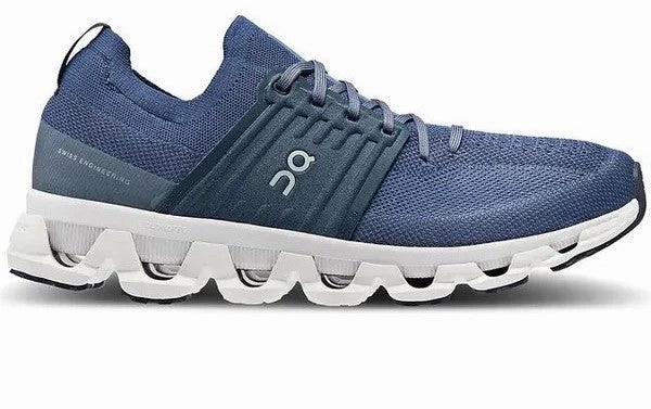 Top Rated Trail Running Shoes 'On Running' Men's Cloudswift 3 - Denim / Midnight