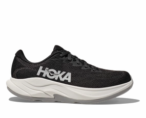 'HOKA' Men's Rincon 4 - Black / White Tanjun Running Shoes