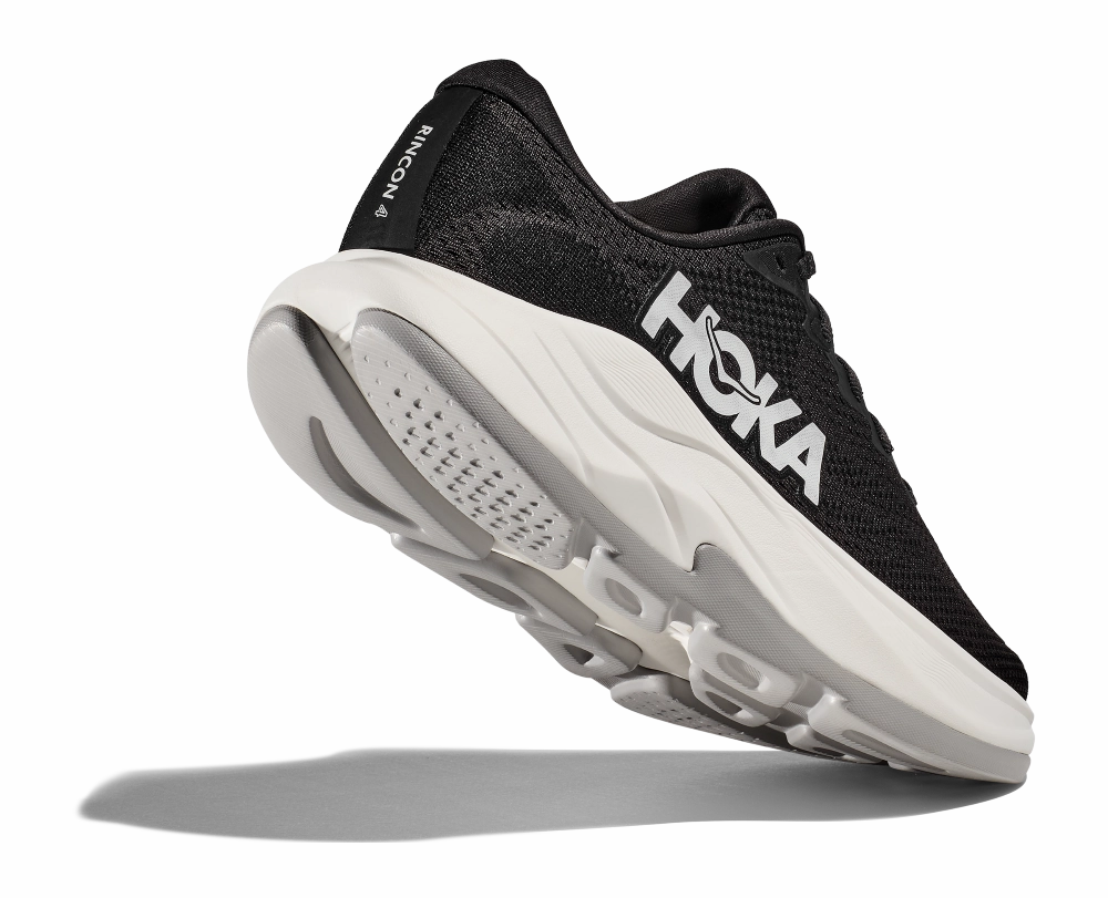 To Run 'HOKA' Men's Rincon 4 - Black / White