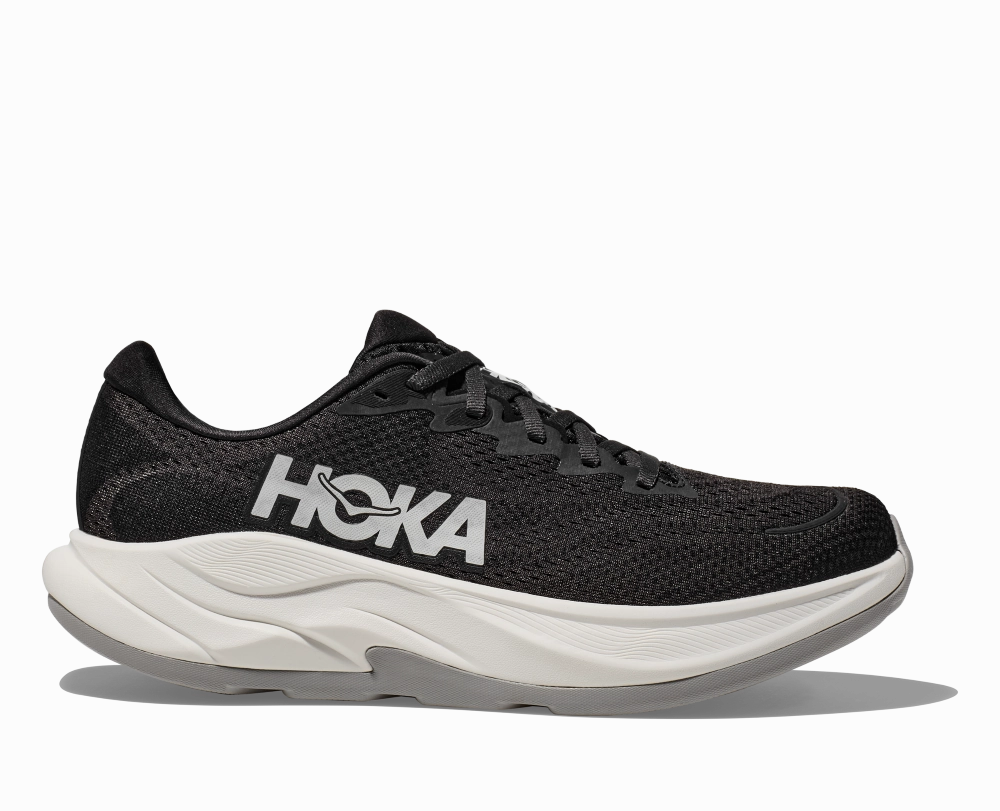 Track Shoes For Running 'HOKA' Men's Rincon 4 - Black / White