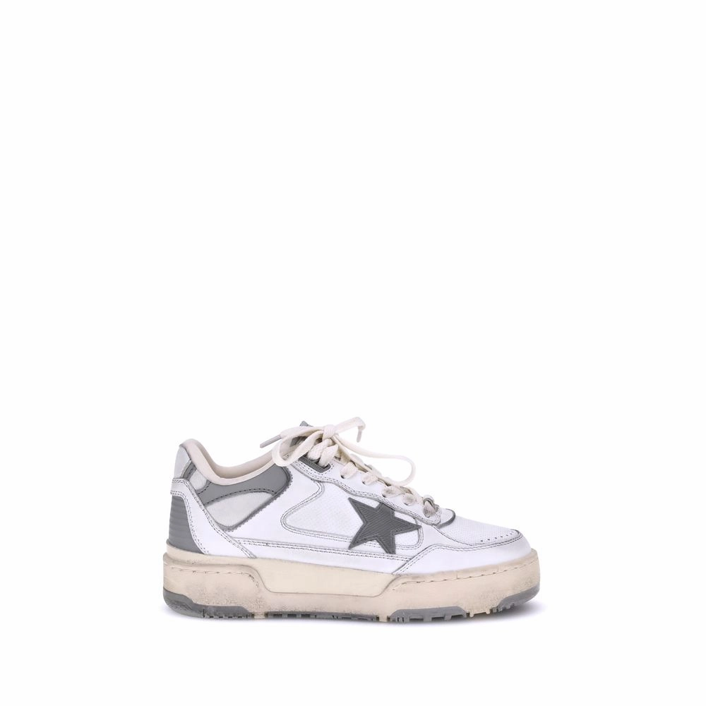 Spalding Sneakers Golden Goose White Rubber Low Top Sneakers