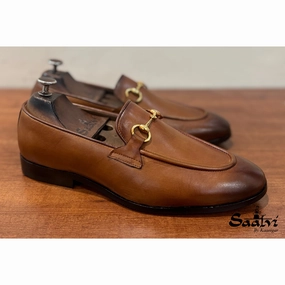 G H Bass Loafers Classic Tan Horsebit Loafers