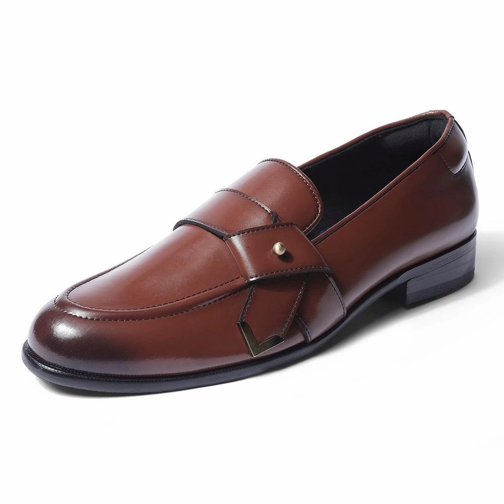 Loafers Real Leather Lumberg - British Tan Loafers