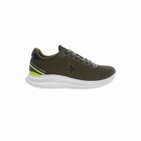 U.S. POLO ASSN. Green Polyester Men Sneaker The Goat Sneakers