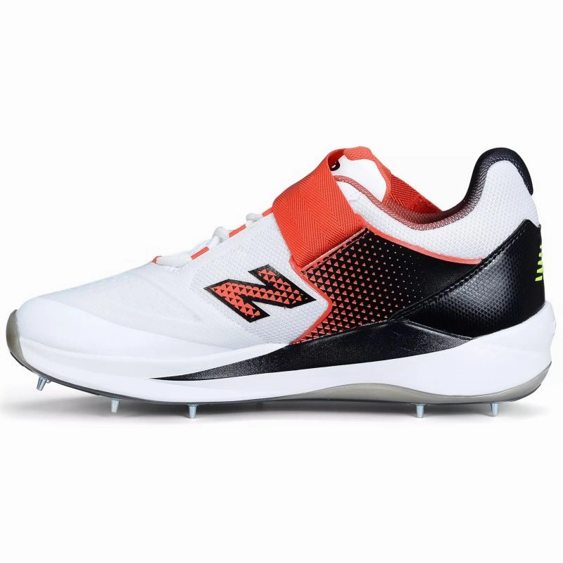 New Balance CK4040v7 2E WIDE Adults Cricket Shoes New Balance Red Shoes Men