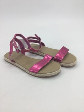 Gap Kids Child Size 4 Youth Pink Sandals/Flip Flops Soft Sole Flip Flops