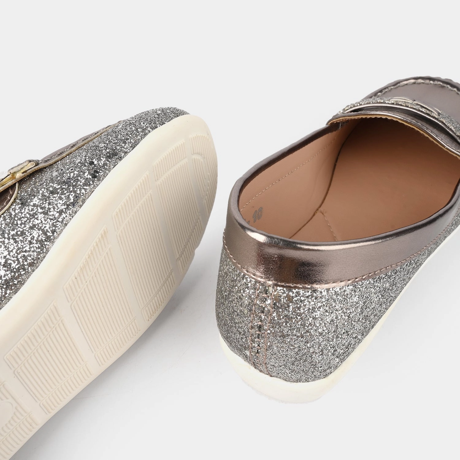 Girls Loafer JV-10-GREY Best Casual Loafers