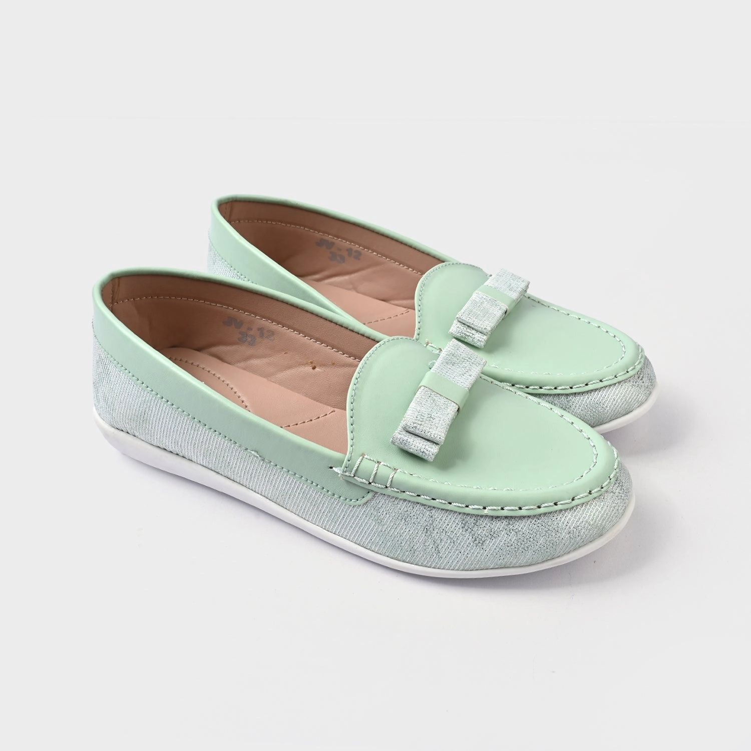 Dockers Loafers With Tassels Girls Loafer JV-12-Sea.Green