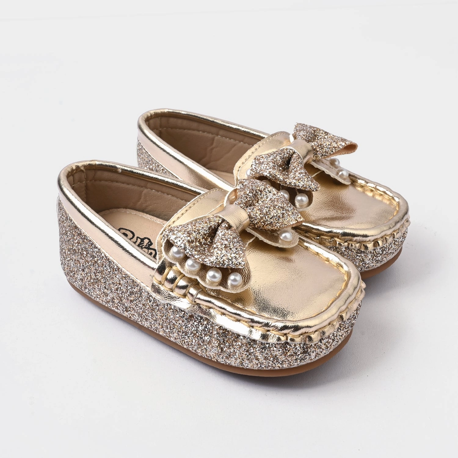 Girls Loafer PY-02-GOLDEN Stuart Weitzman Loafers Sale