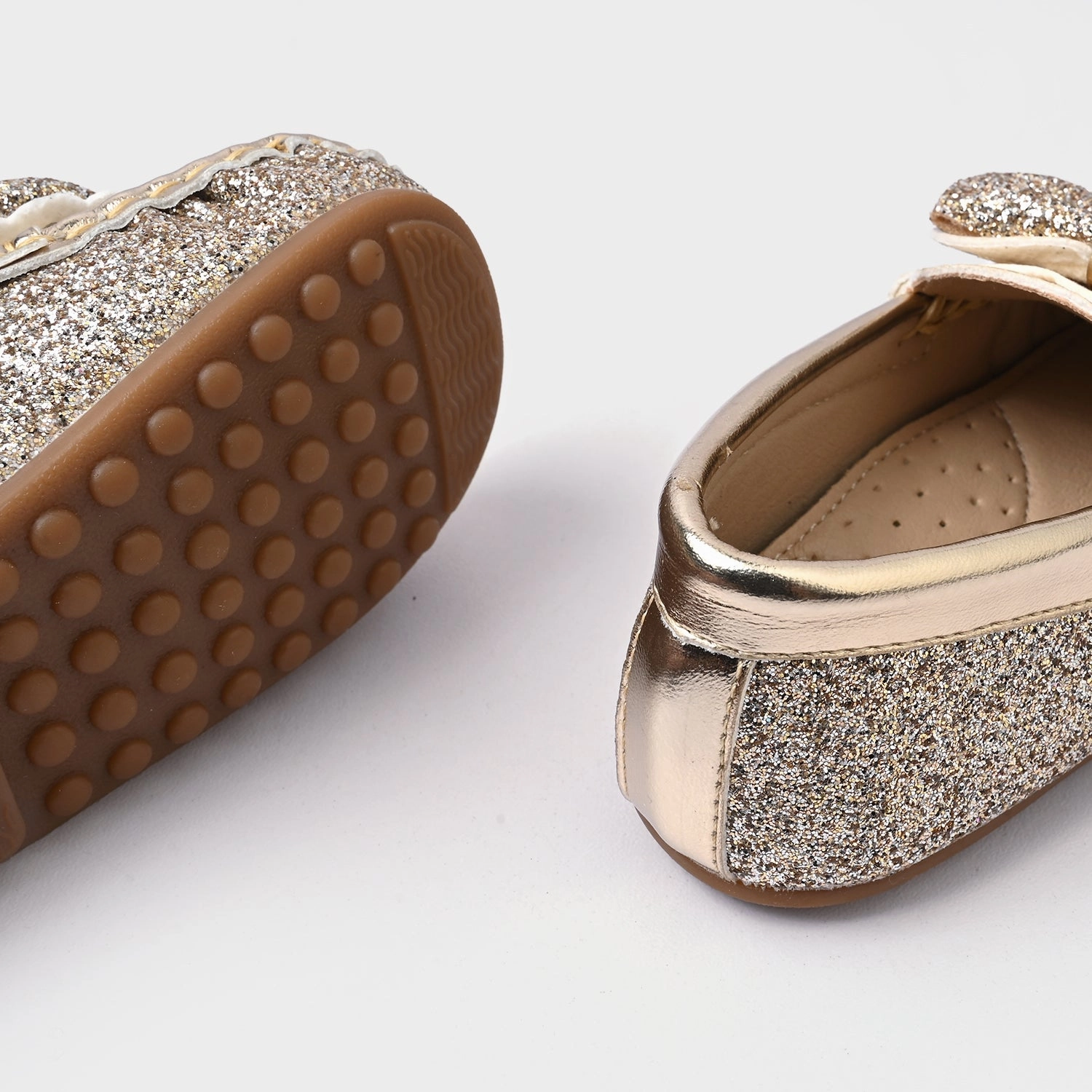 Girls Loafer PY-02-GOLDEN Dr Martens Penny Loafers