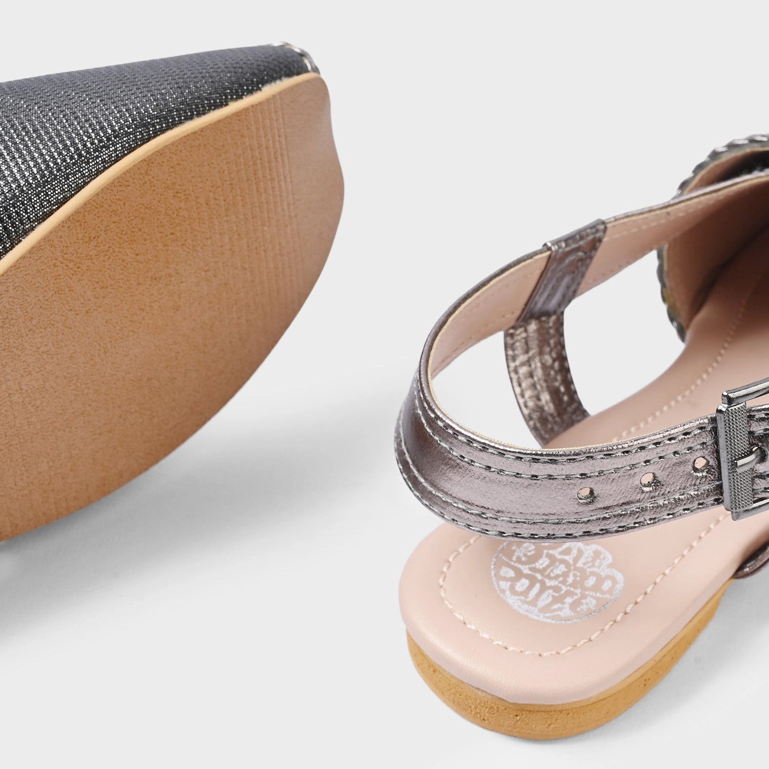 Girls Peshawari 456-118-GREY House Sandals