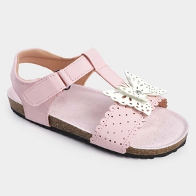 Thick Sole Slippers Girls Sandal 20-1-Pink