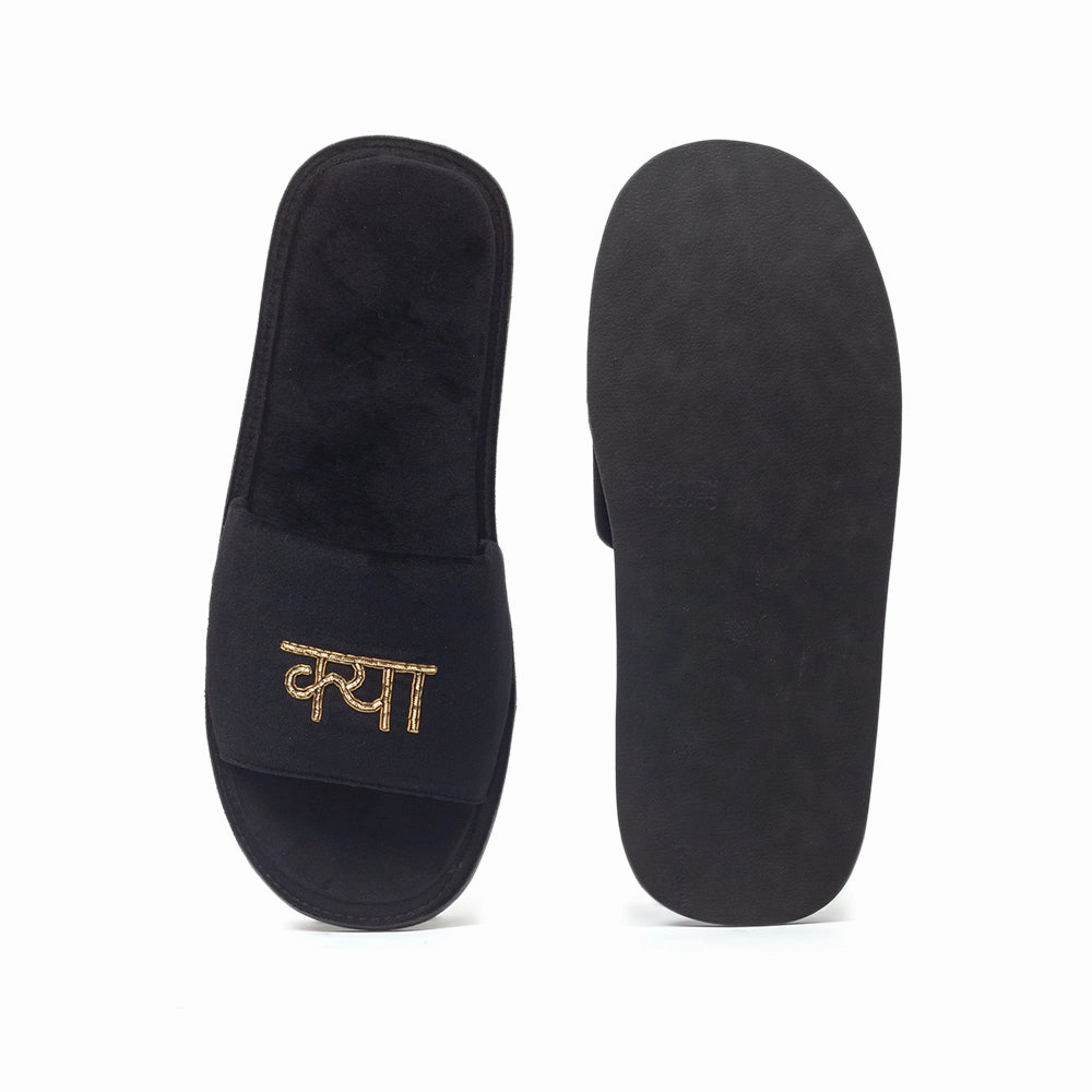 Kya Baat Hai Hindi Domani Slippers (Desi Series) Slippers Elephant