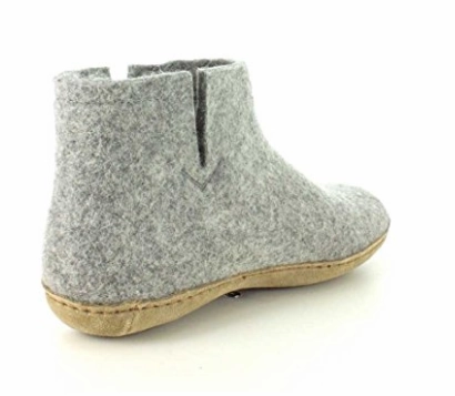 Glerups Unisex Model G Natural Wool Boot Slipper