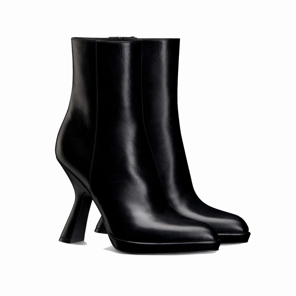 Best On Shoes For Running Dior Black Calfskin Ankle Boots