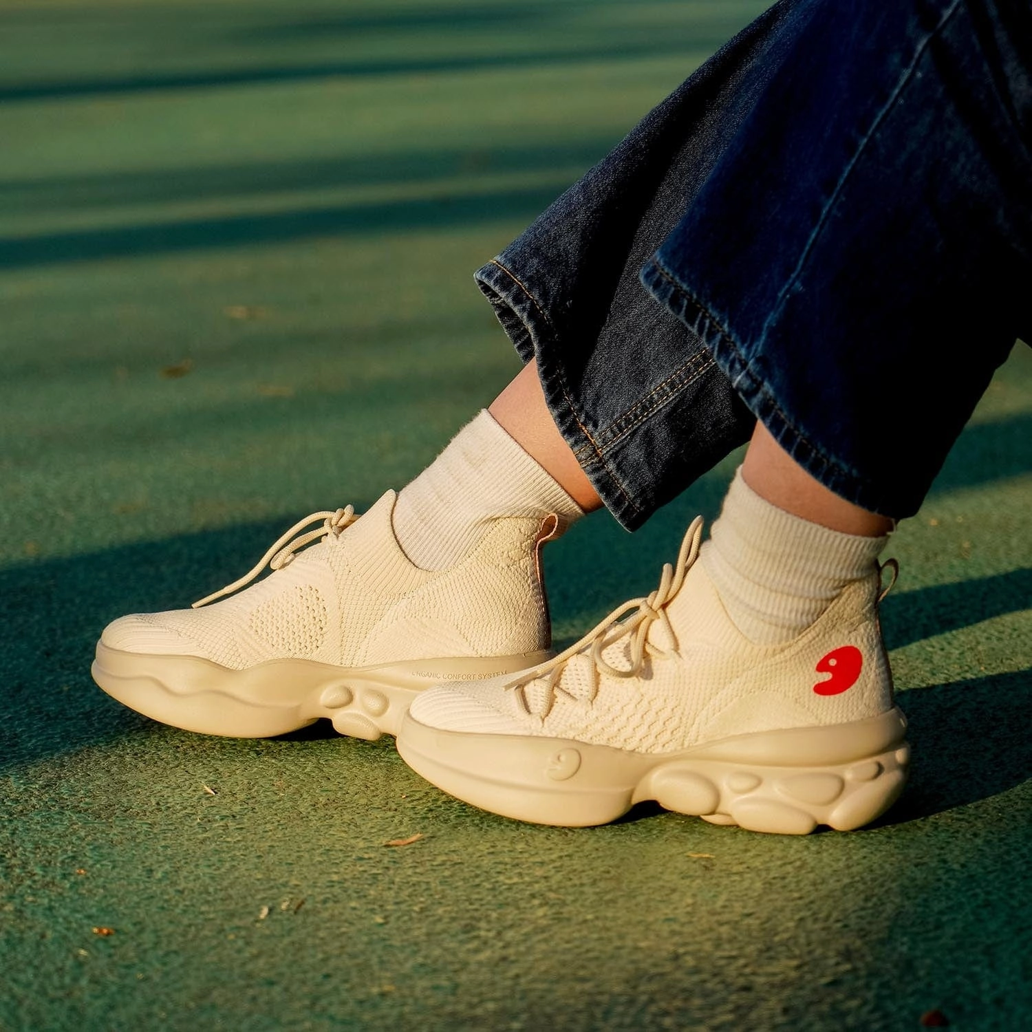 Japanese Running Shoes Heron White Ronda VI Women