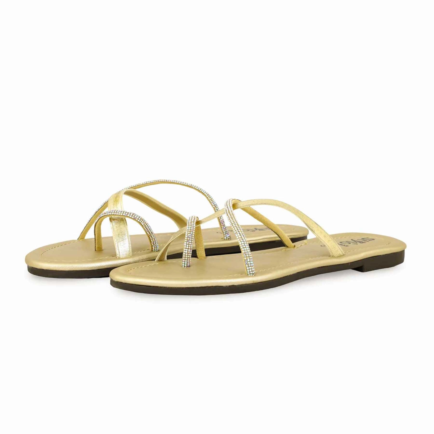Shoes For Both Casual And Formal Golden Casual Chappal CL1895