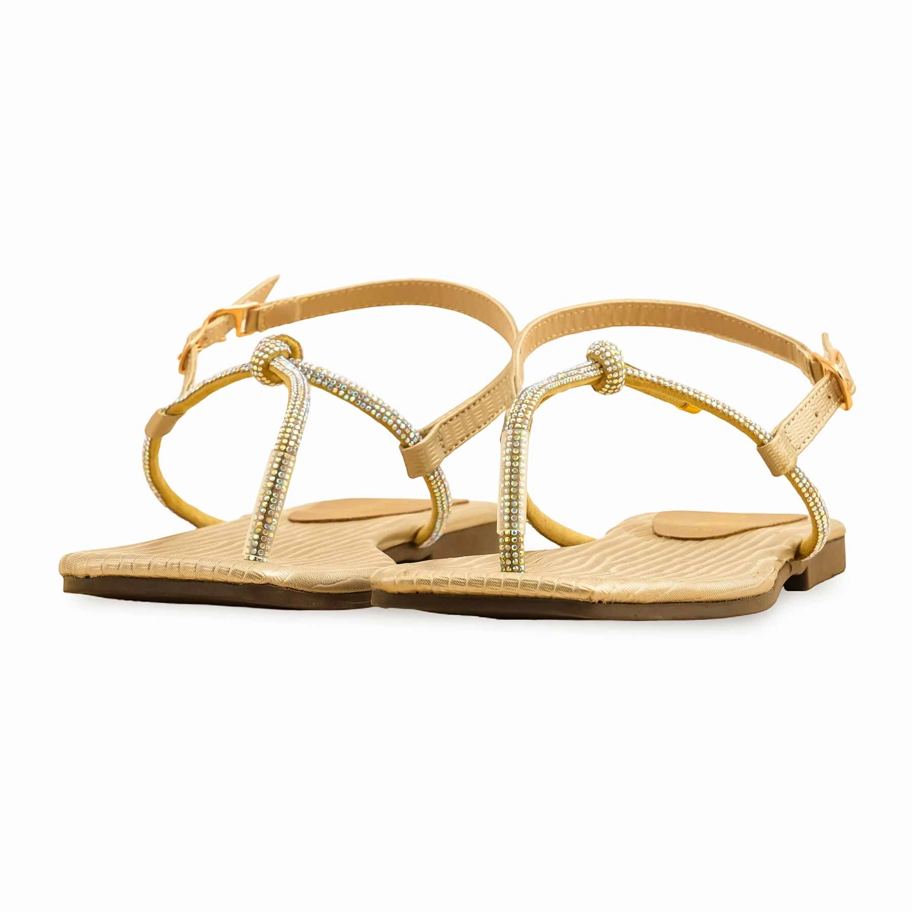 Golden Casual Chappal For Ladies CL2084 Flat Feet Running Sh