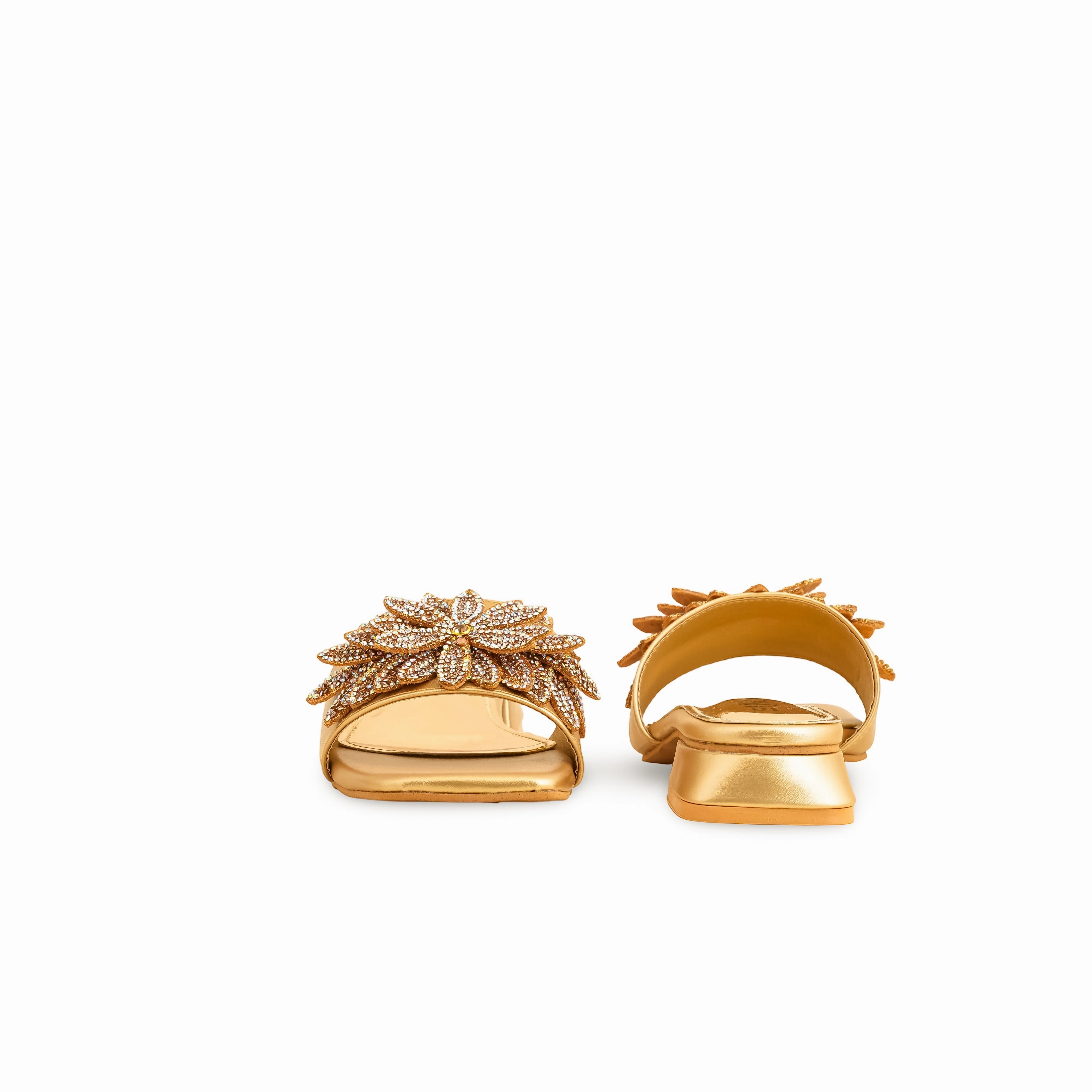 Golden Fancy Slipper FN7945 Basketball Slippers