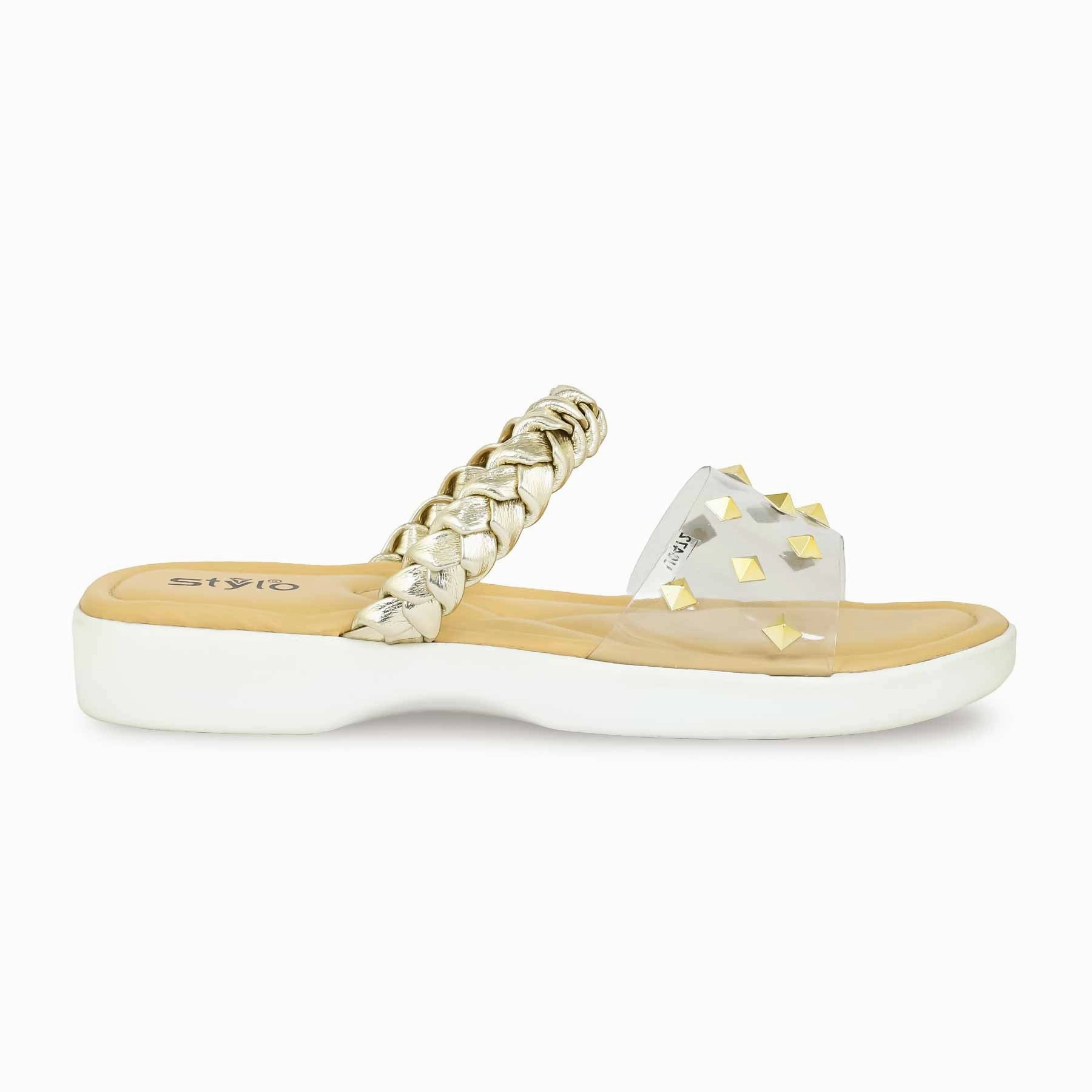 Golden Formal Slipper PU0472 Unisex Adult Mellow Recovery Slides