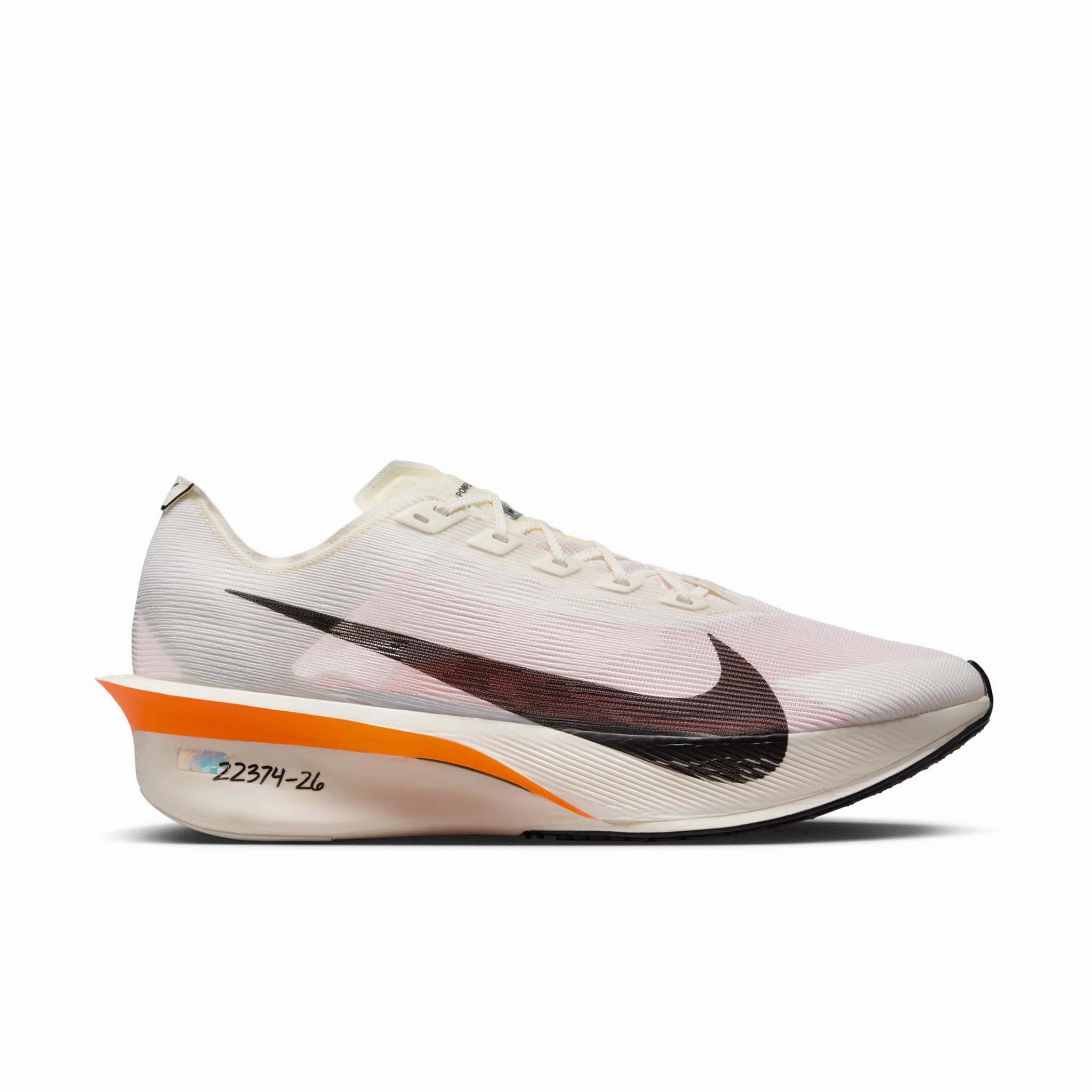 Asics Wrestling Shoe Nike | Men's Vaporfly 4 Proto Road Racing Shoes - Sail/Black-Total Orange-White