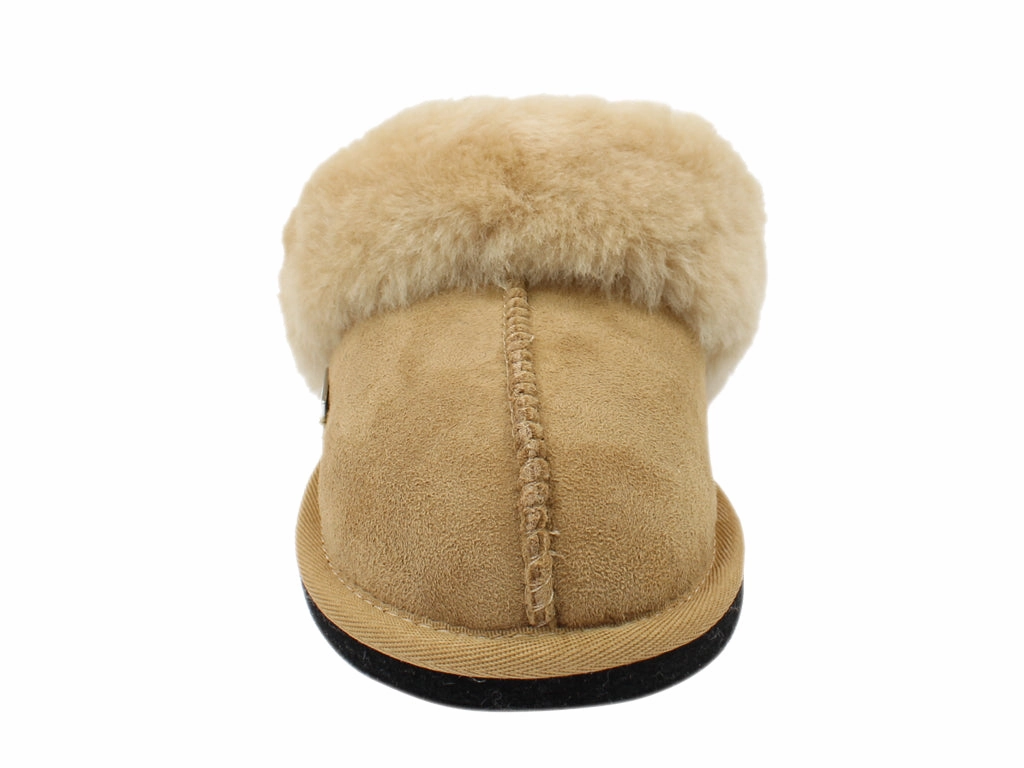 Dad Slippers Haflinger Sheepskin Slippers North Star Beige