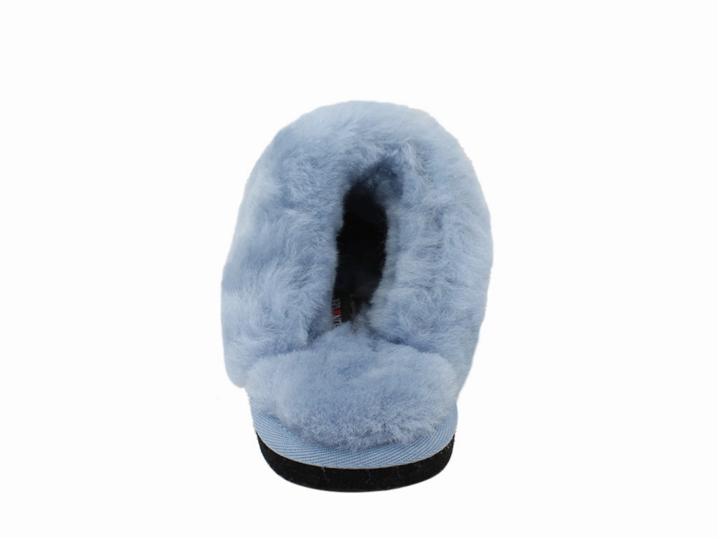 Haflinger Sheepskin Slippers North Star Blue Slippers For The Microwave