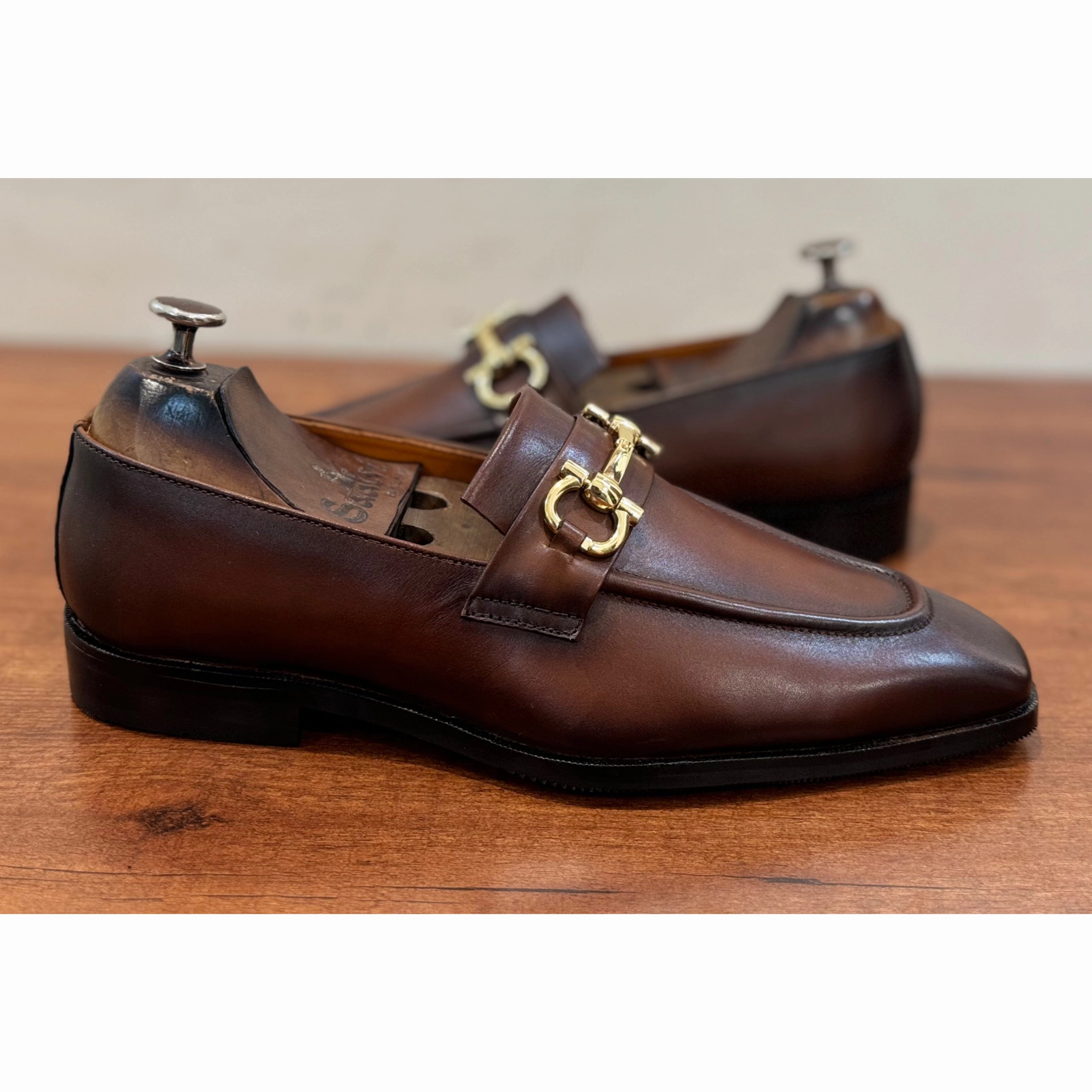 Hand Patina Loafers Cognac Eastland Classic Ii Penny Loafers
