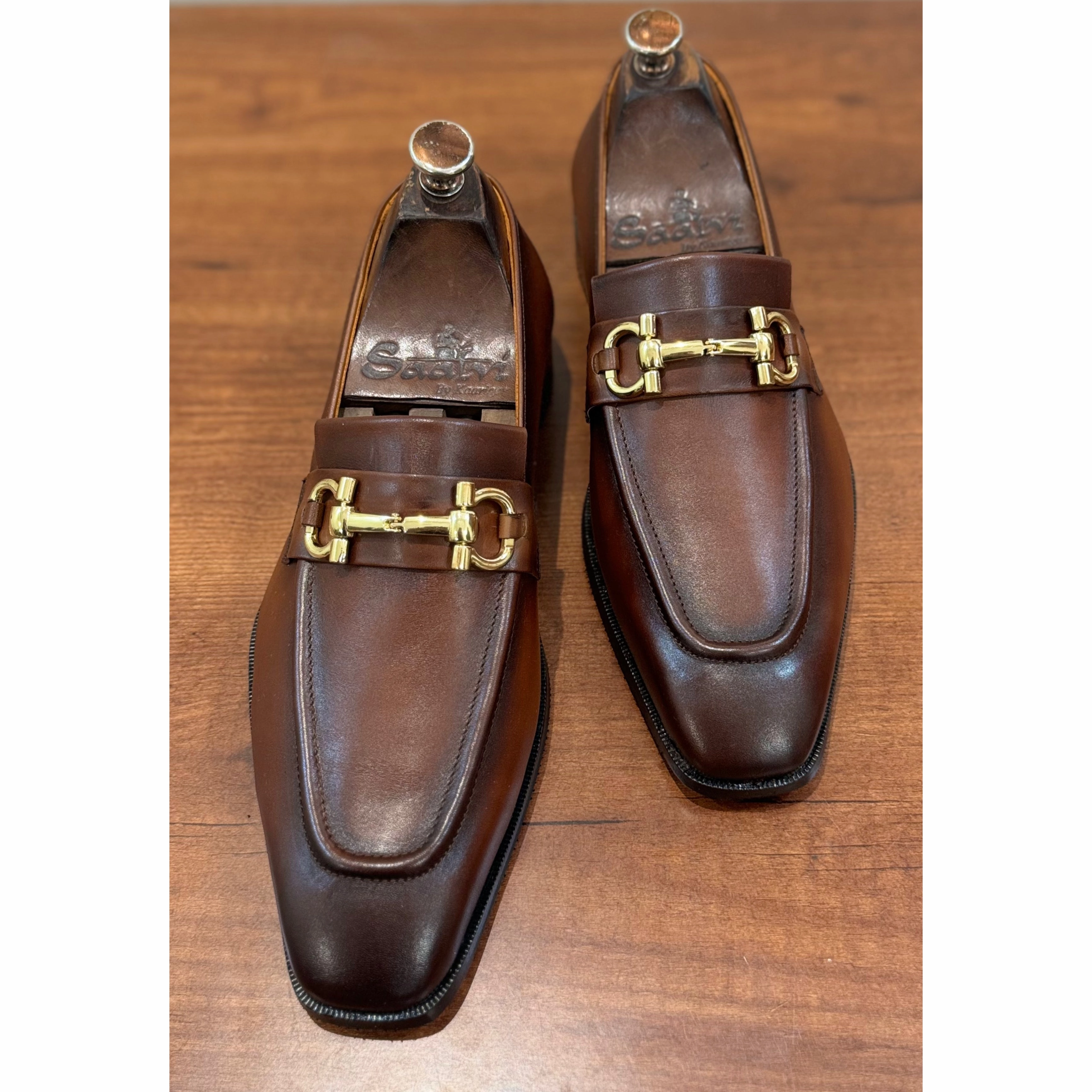 Hand Patina Loafers Cognac Sanuk Loafers