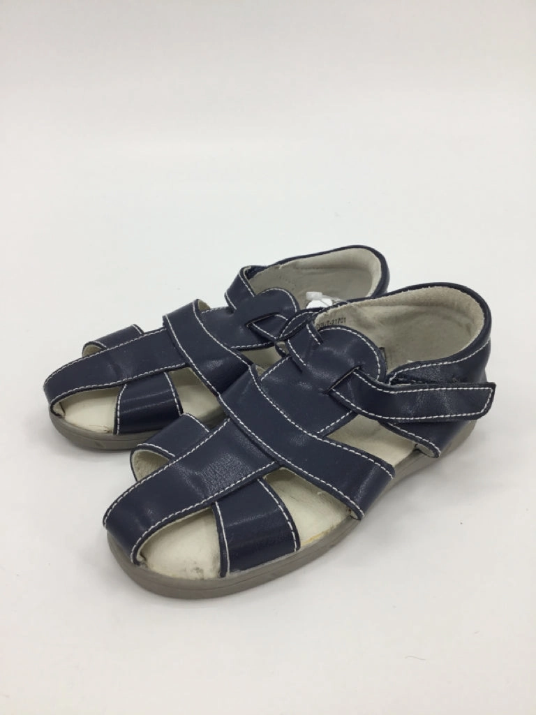 Ladies Flip Flops Footmates Child Size 8 Toddler Navy Sandals/Flip Flops