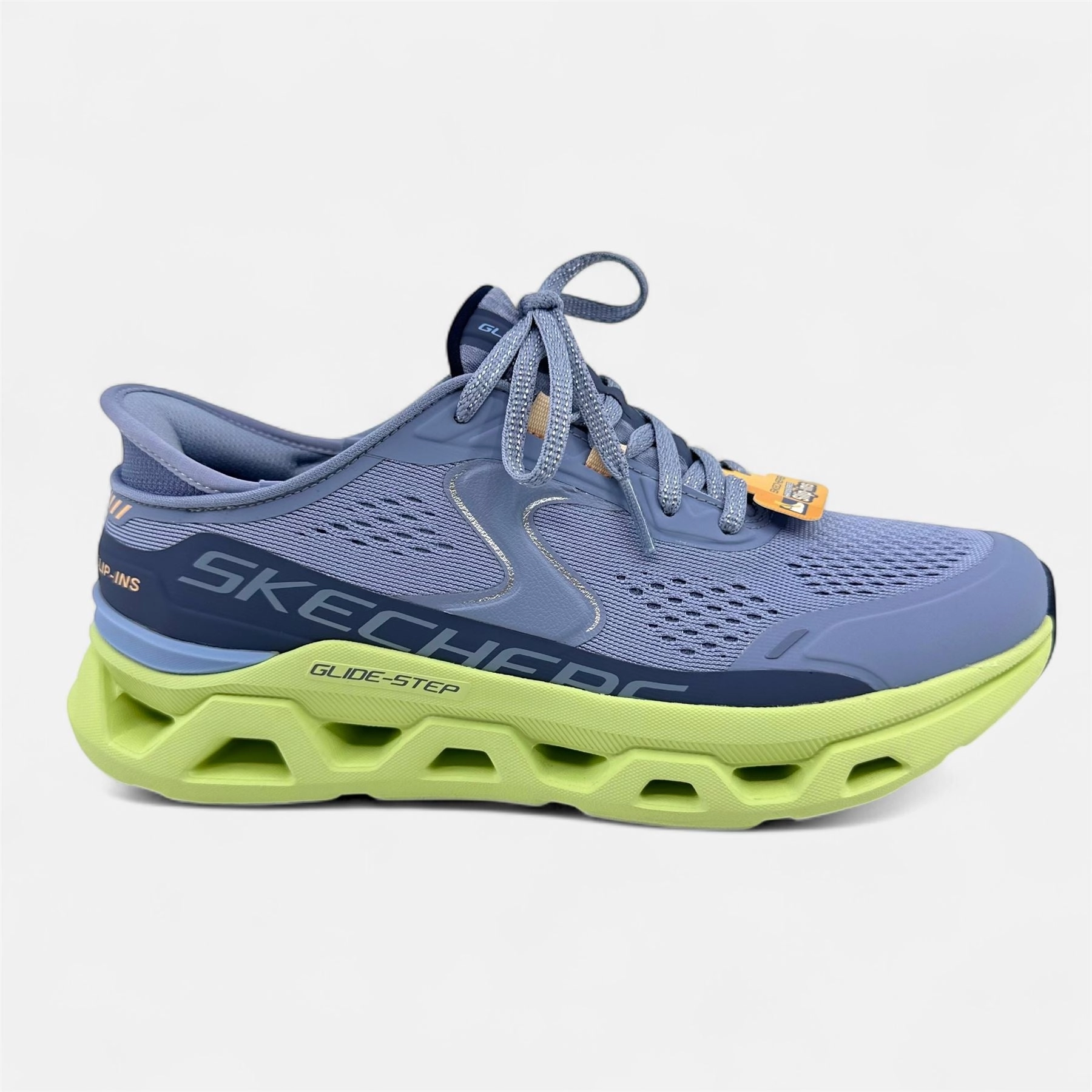 Best Running Shoes 2023 Skechers Glide Step Altus Blue Multicolor Womens Athletic Slip Ins Sneaker