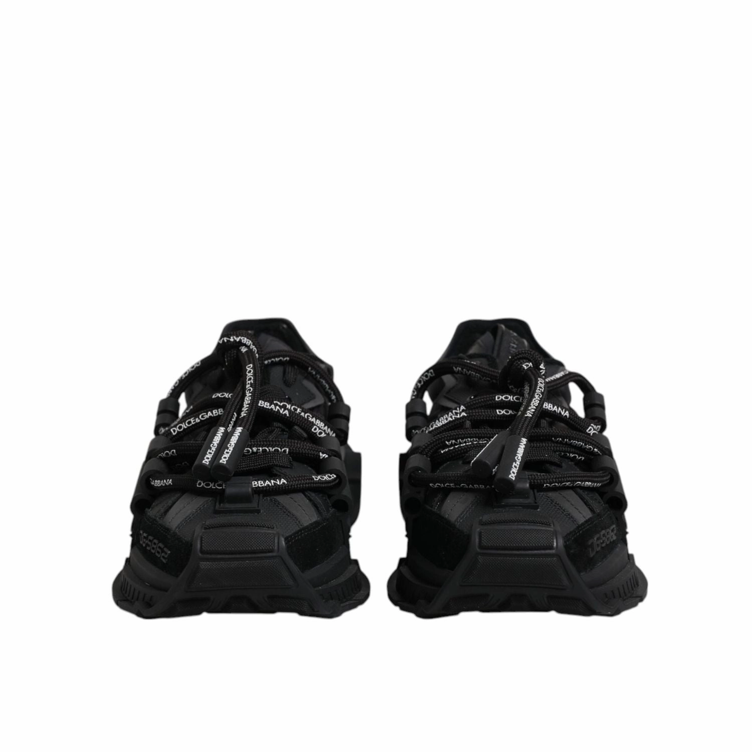 Sneakers By New Balance Dolce & Gabbana Black Low Top Space Lace Up Sneakers Shoes