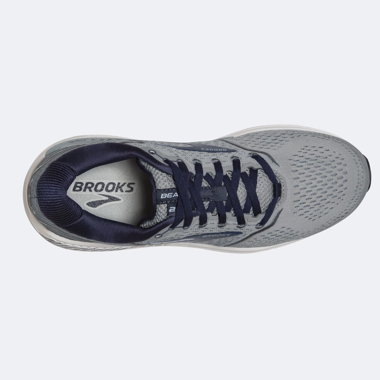 Best Kids Running Shoes Brooks Mens Beast 20 Wide- Blue/Grey/Peacoat (1103272E491)