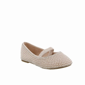 Harper Blush Pearl Flat Thick Sole Flat Shoes