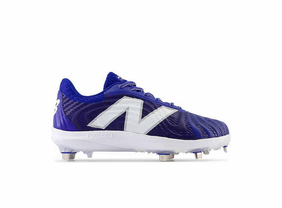 New Balance Men's FuelCell 4040 V7 Metal Baseball Cleats - Team Royal / White - L4040TB7 New Balance Jamie Foy 306