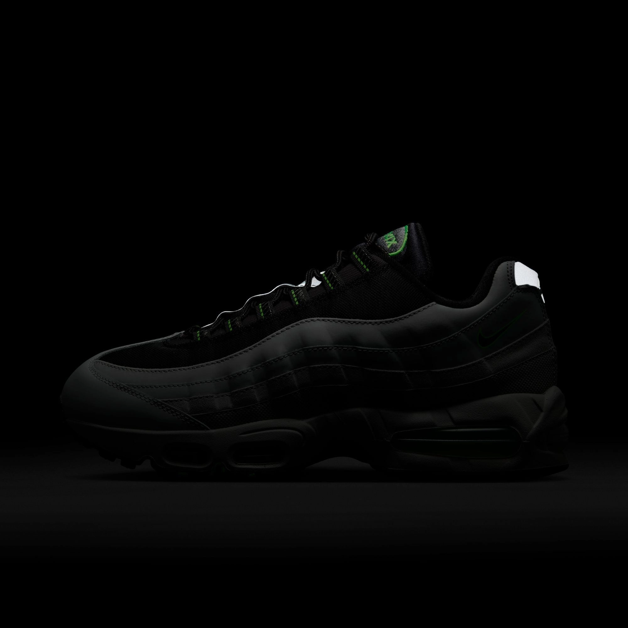Asics Tennis Shoes Size Nike Air Max 95 Big Bubble Men's Shoes Color: Lt Smoke Grey/black-green Strike-white IH1228-002