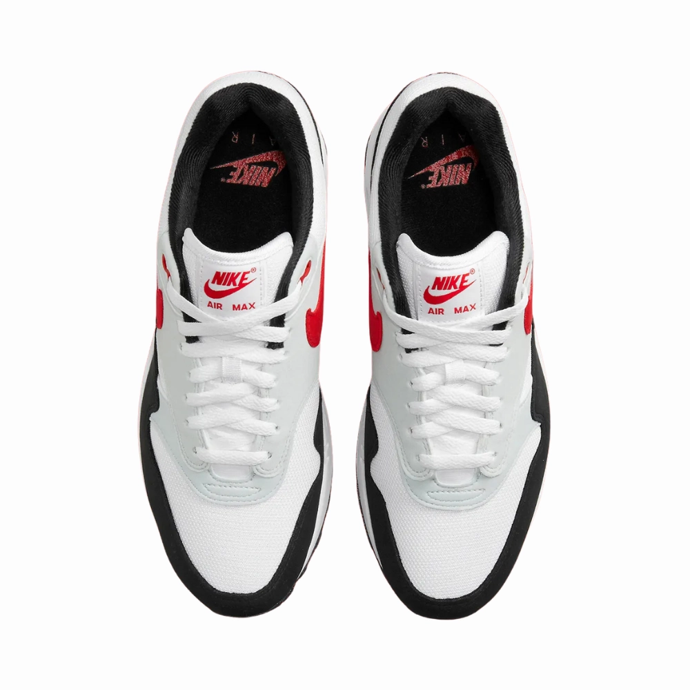 Nike Air Max 1 Chili 2.0 White Pure Platinum Black University Red Asics Hypersprint 8 Track And Field Shoes