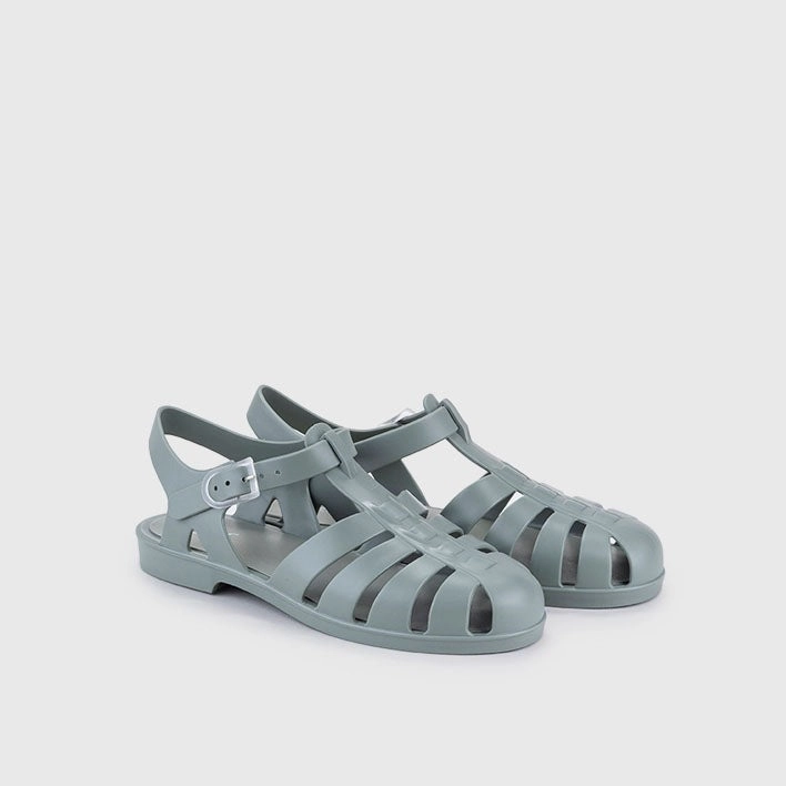 Igor S10259 Women's Biarritz Mate - Verde Jelly Slide Sandals