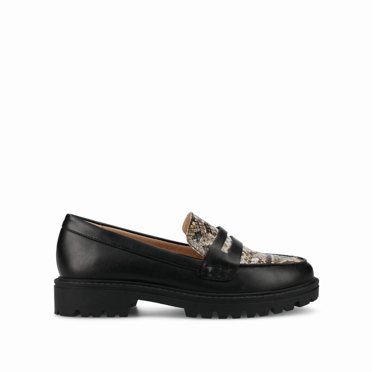 Penny Loafers Shoes KENLY LOAFER FLATS IN SNAKE