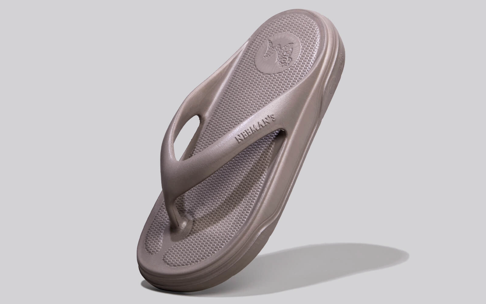 Gq Best Flip Flops Cushers Flips For Women : Goat Grey