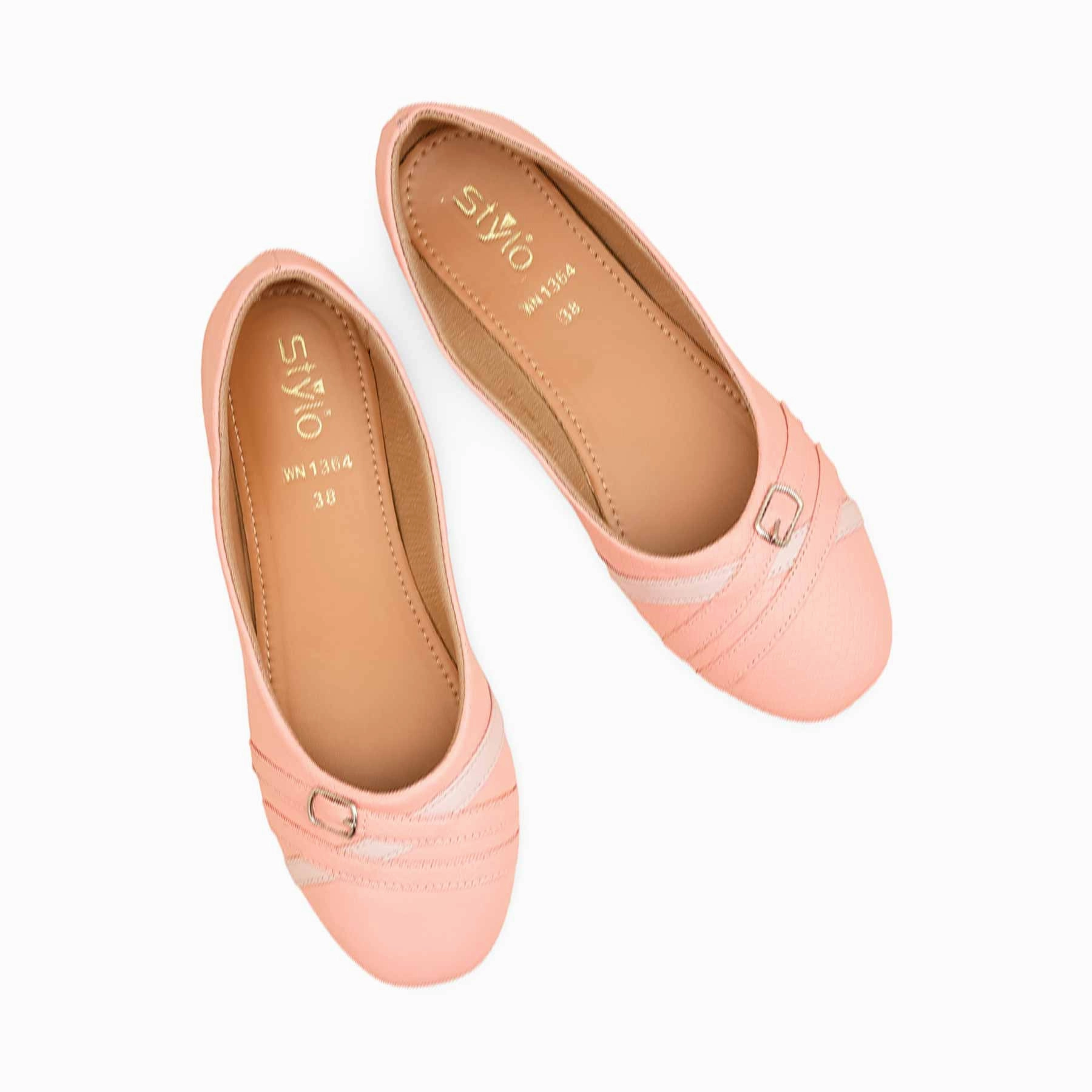 Pink Pumps For Ladies WN1364 Florentine Flats Shoes