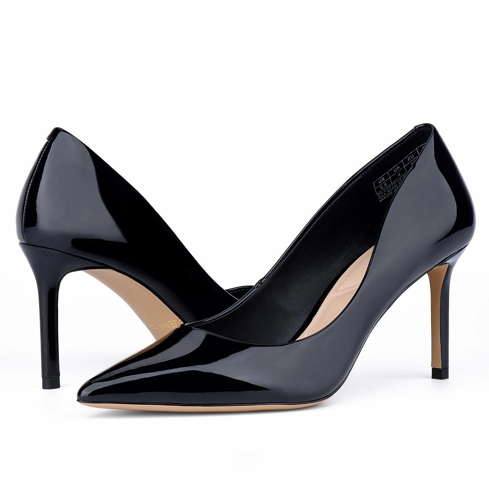 JENN ARDOR Women's Comfortable Stiletto Pumps 3 inch