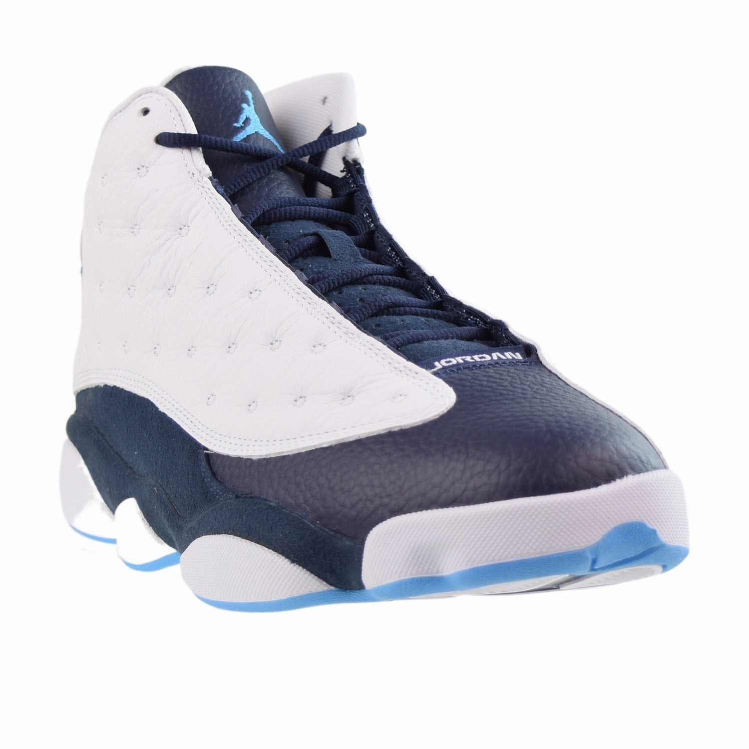 Jordan 13 Retro Starfish Men's Shoes Obsidian-Powder Blue-White New Casual Shoes
