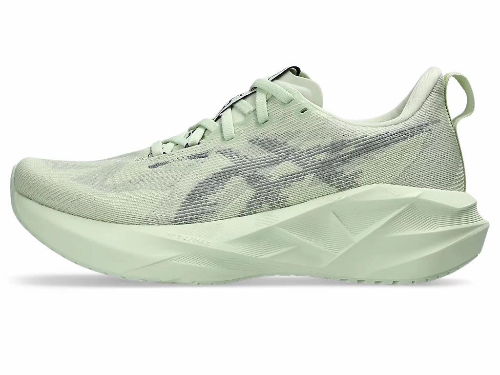Asics Gel Nyc Running Shoes Women's Asics Novablast 5 - Whisper Green/Monument Blue