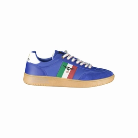 Esercito 1659 Blue Leather Men Sneaker I Eat Sneakers