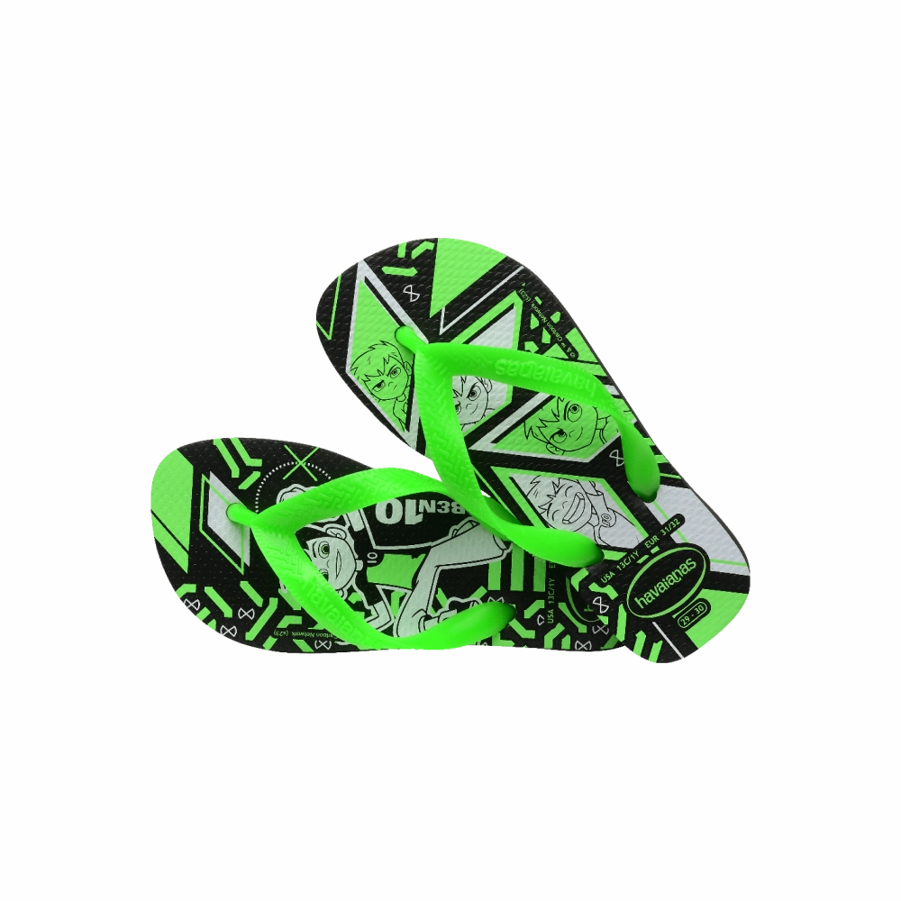 Animal Print Flip Flops Kids Ben10 Flip Flops