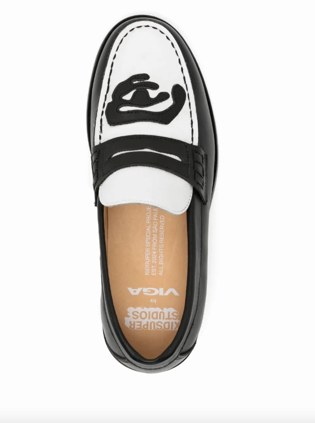 KidSuper Patchwork Penny loafers Christian Louboutin Velvet Loafers